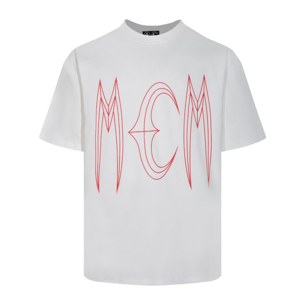 Thug Club White T Shirt With Bold Red Graphic Design